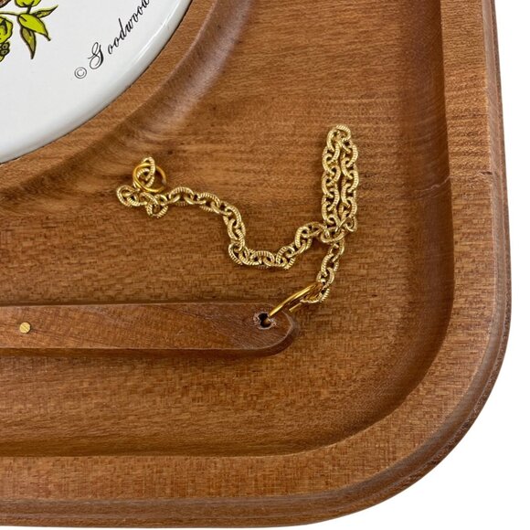 Vintage Goodwood Cheese Board Platter With Ceramic Cups & Knife - Picture 3 of 16